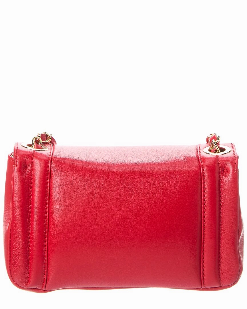 Valentino by Mario Valentino Beatriz Embossed Leather Shoulder Bag