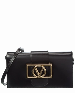 Valentino by Mario Valentino Cady Super V Leather Shoulder Bag