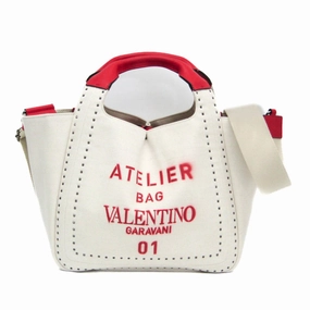 Valentino Garavani Atelier Bag 01 Leather Tote Bag (Pre-Owned)