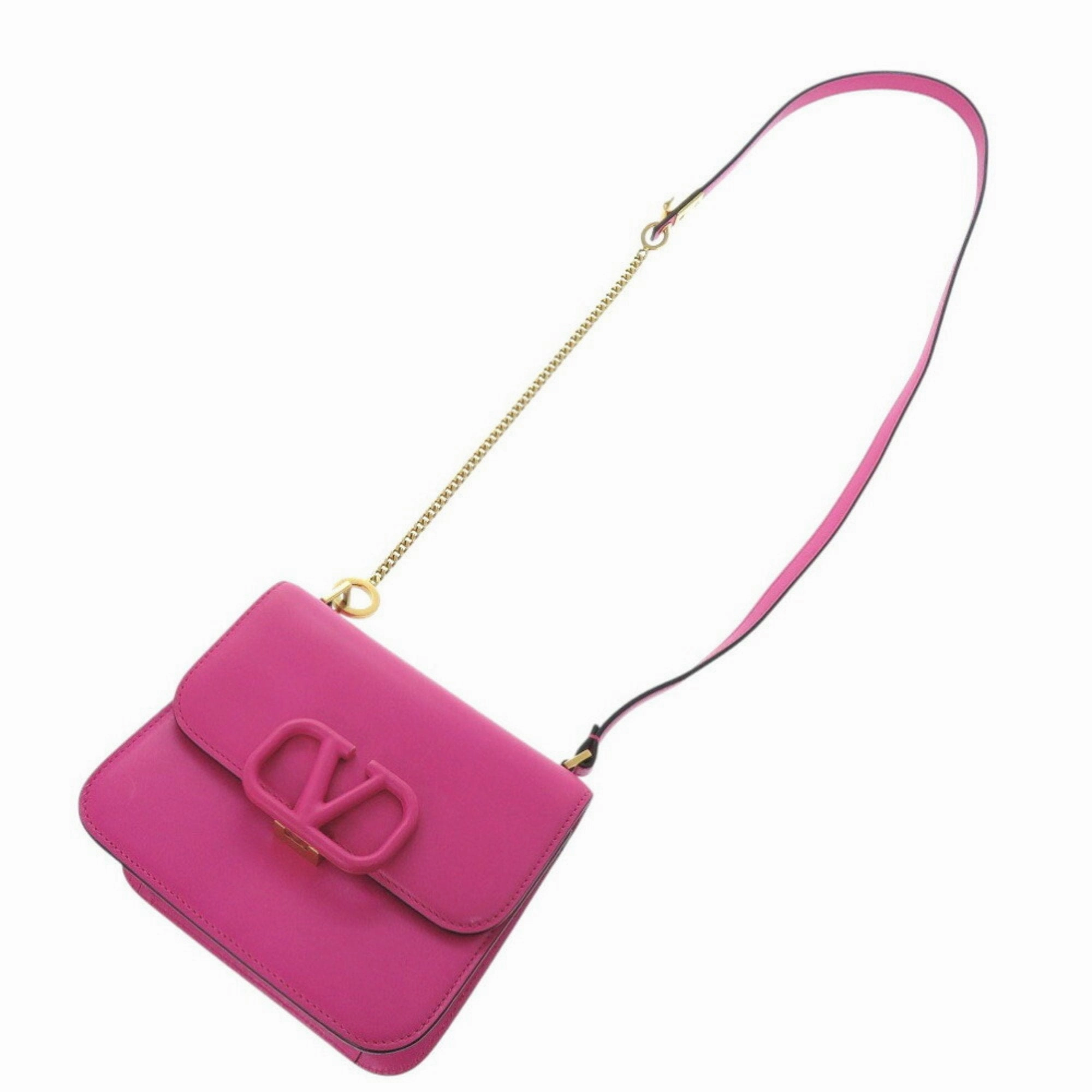 Valentino Garavani Leather Shoulder Bag (Pre-Owned)