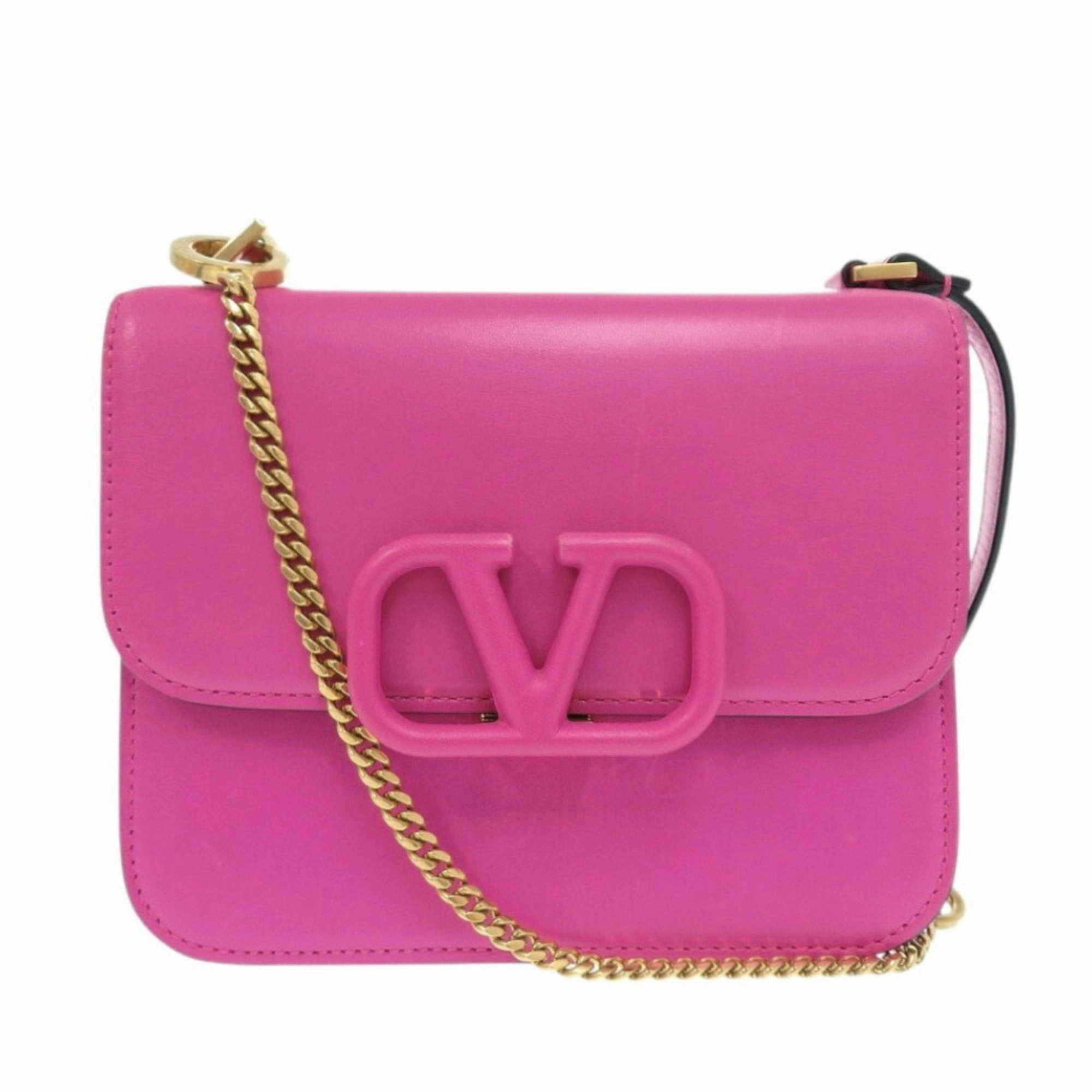 Valentino Garavani Leather Shoulder Bag (Pre-Owned)