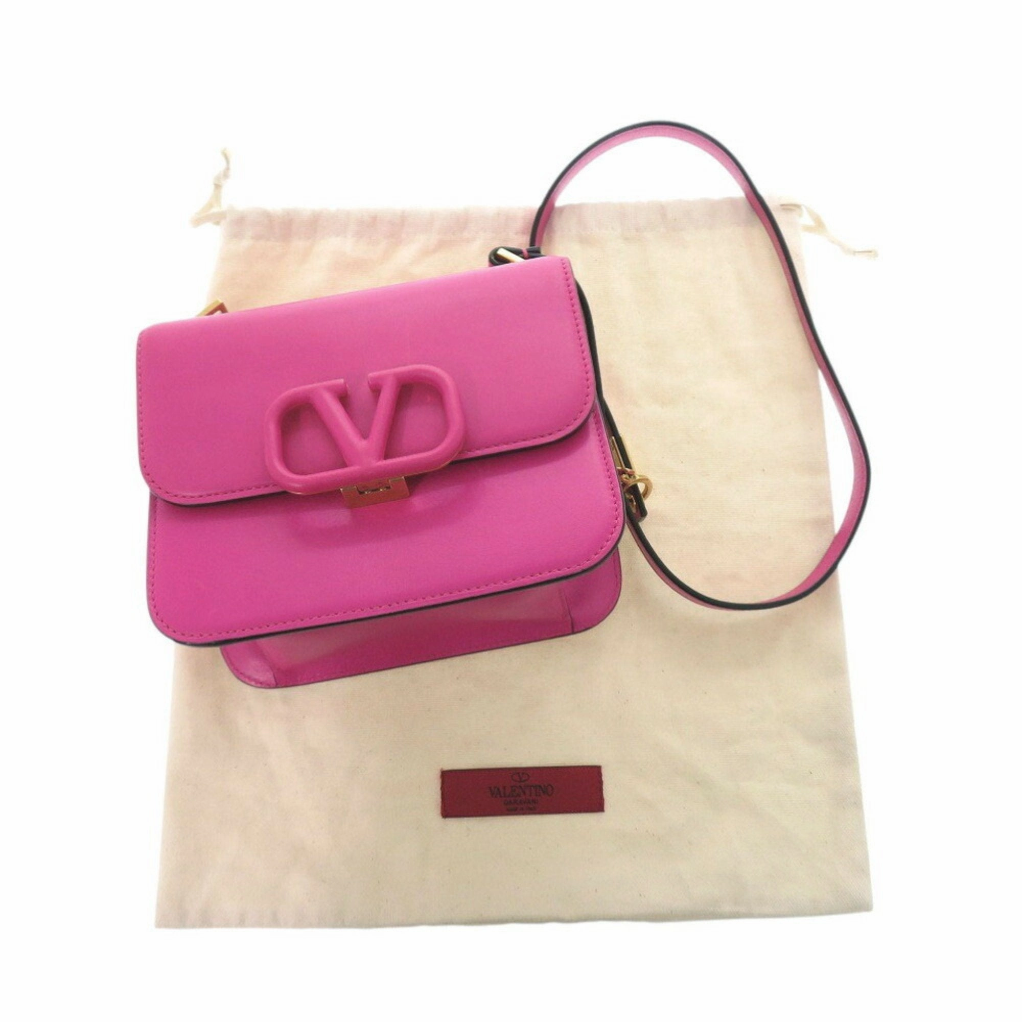 Valentino Garavani Leather Shoulder Bag (Pre-Owned)