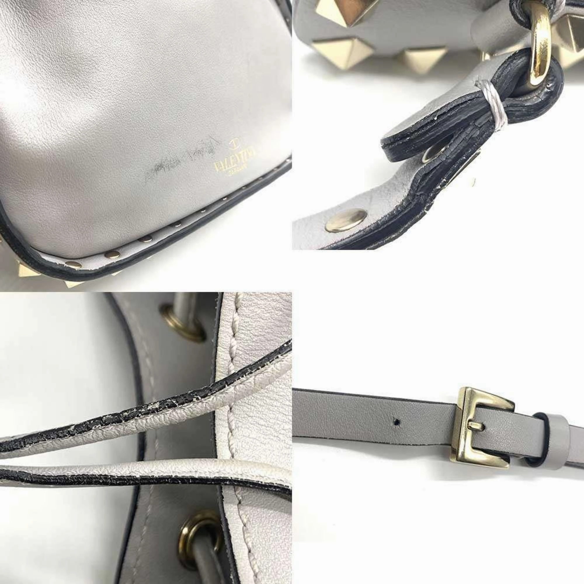 Valentino Garavani Leather Shoulder Bag (Pre-Owned)