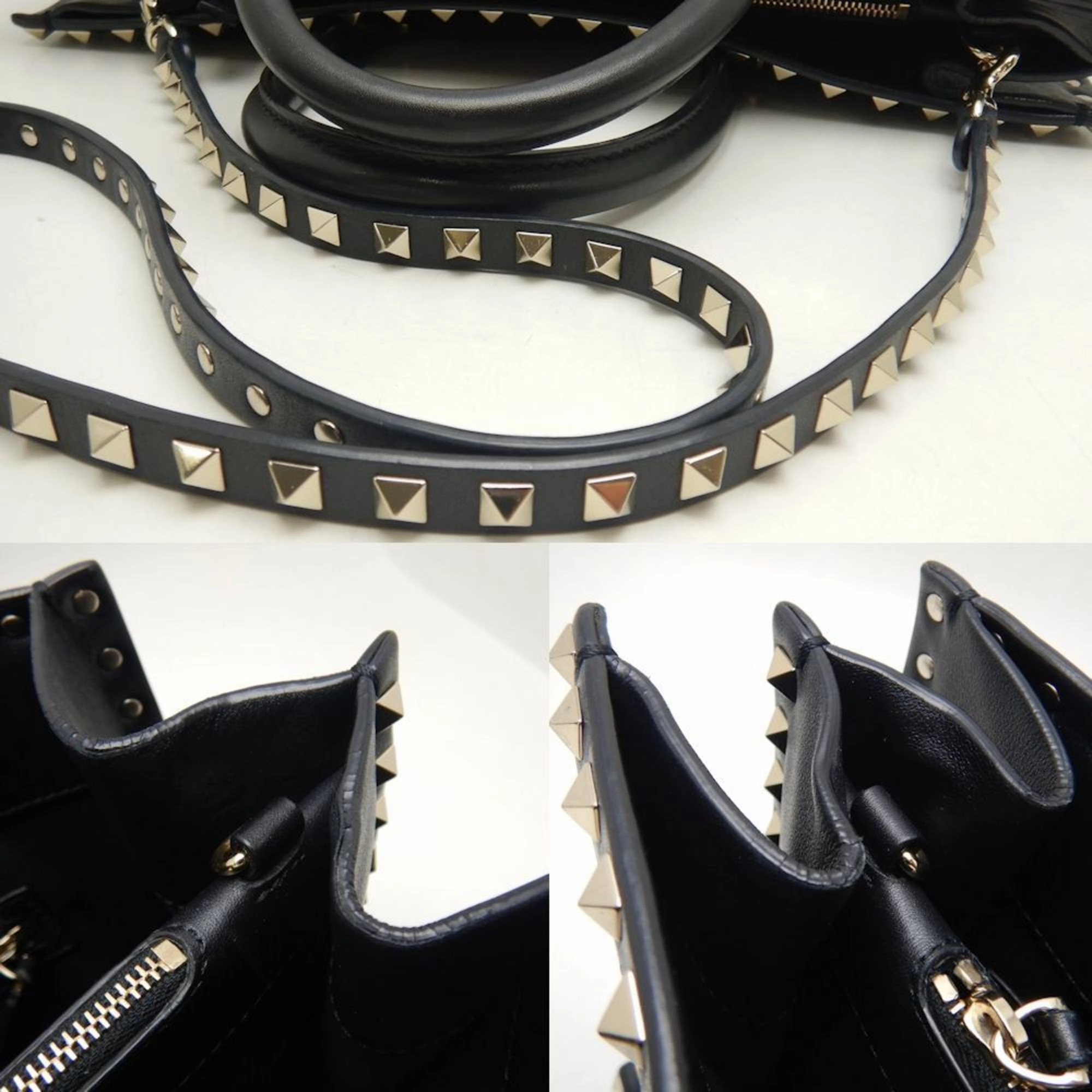 Valentino Garavani Leather Tote Bag (Pre-Owned)