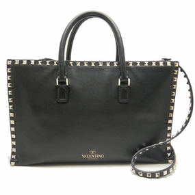 Valentino Garavani Leather Tote Bag (Pre-Owned)