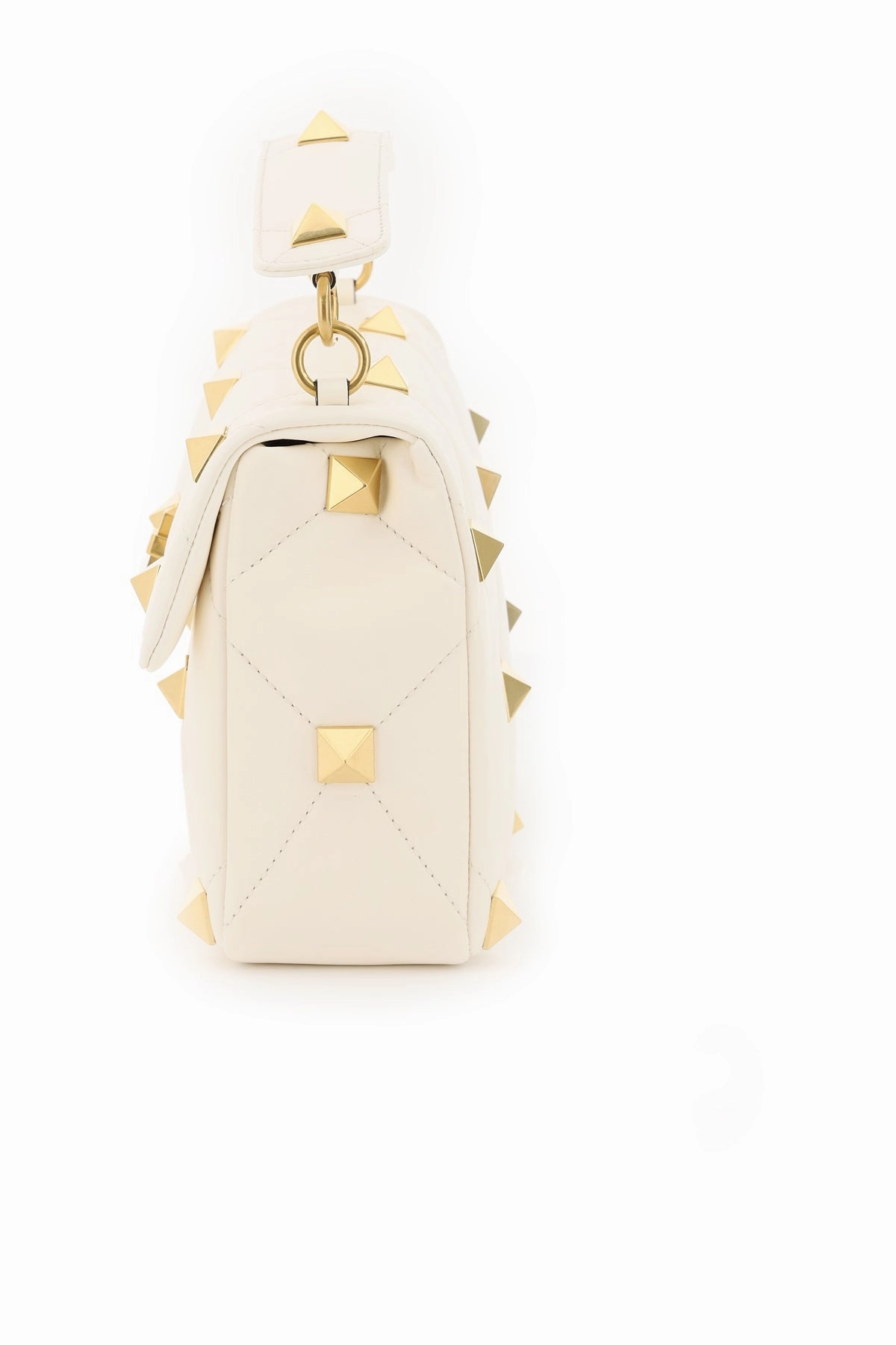 Valentino garavani roman stud large bag with chain
