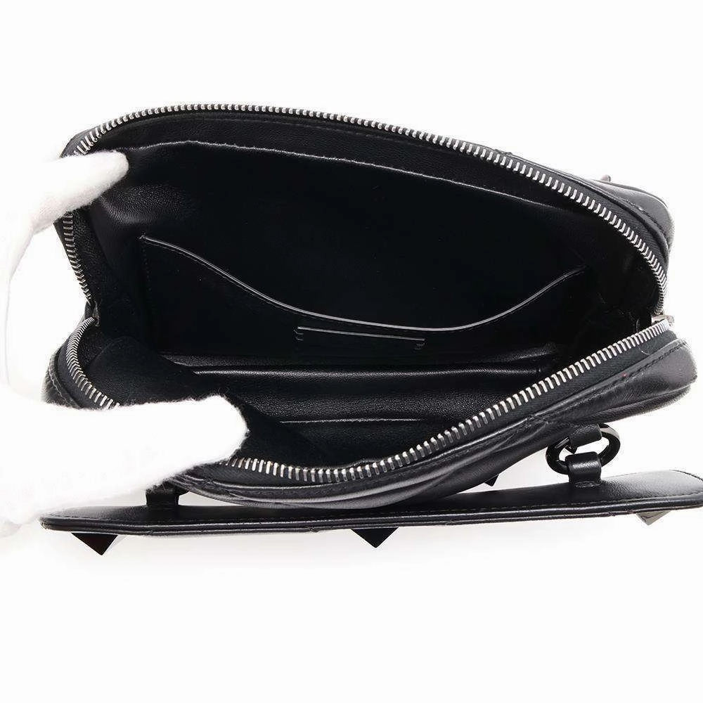 Valentino Garavani Roman Studded Shoulder Bag BlackWY0B0B26CFV Lambskin