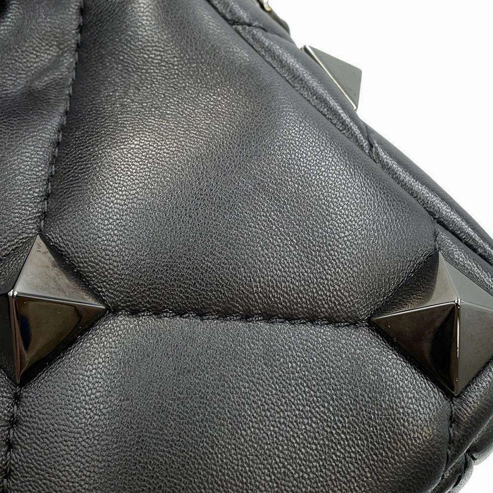 Valentino Garavani Roman Studded Shoulder Bag BlackWY0B0B26CFV Lambskin