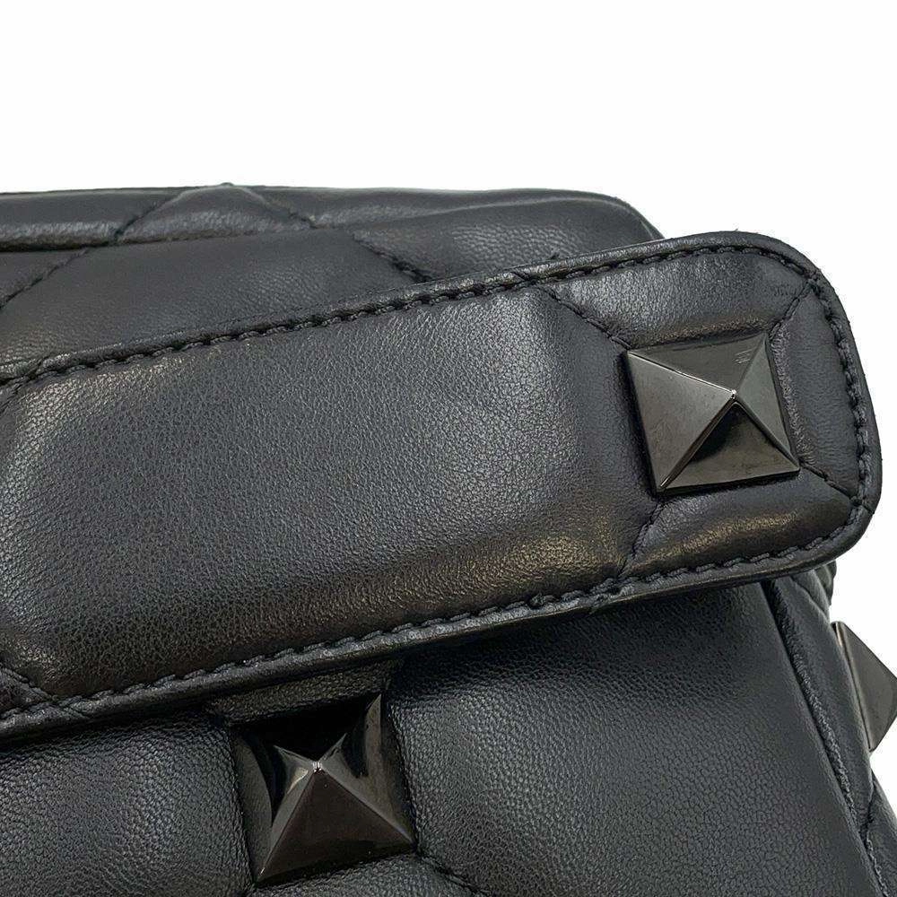 Valentino Garavani Roman Studded Shoulder Bag BlackWY0B0B26CFV Lambskin