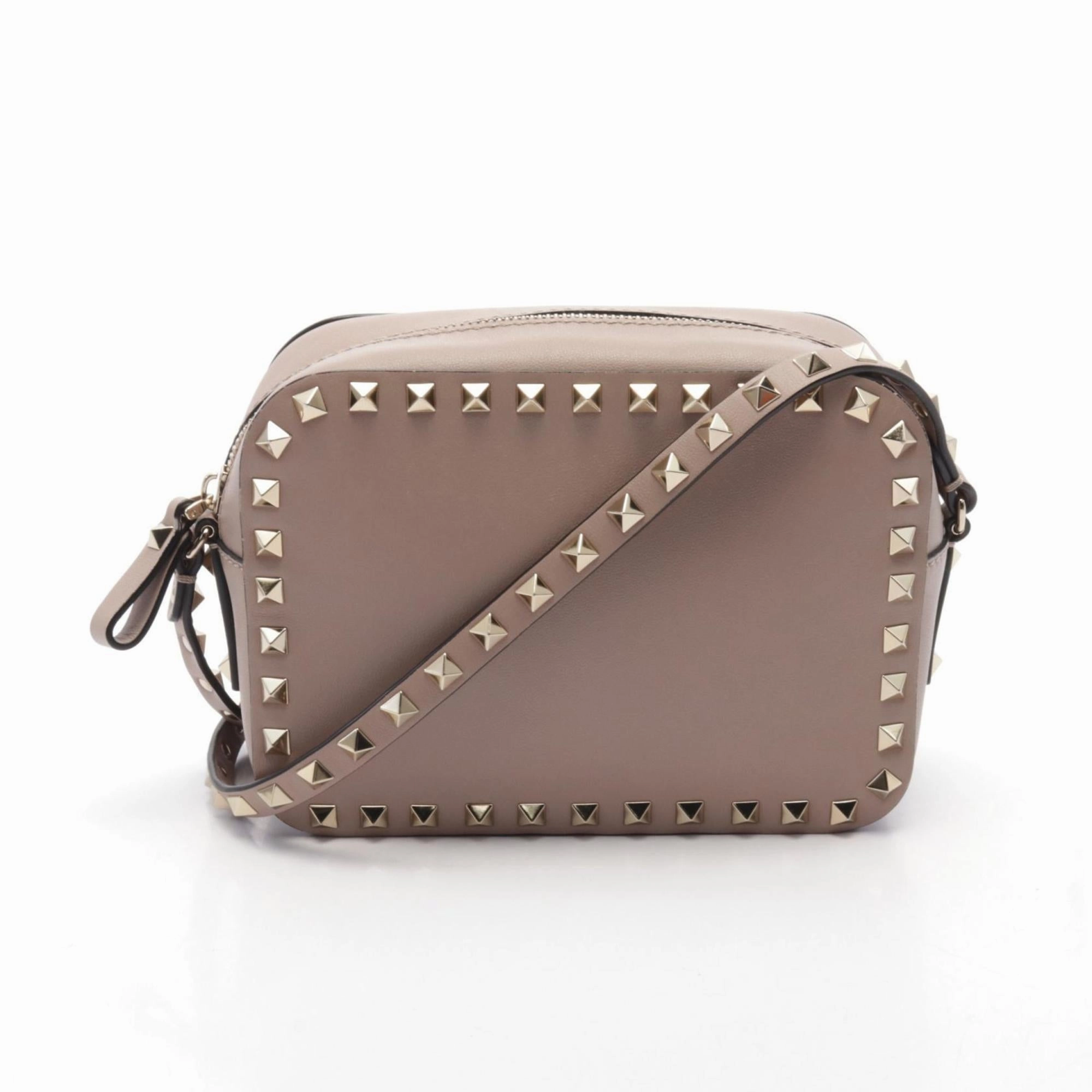 Valentino Leather Shoulder Bag (Pre-Owned)