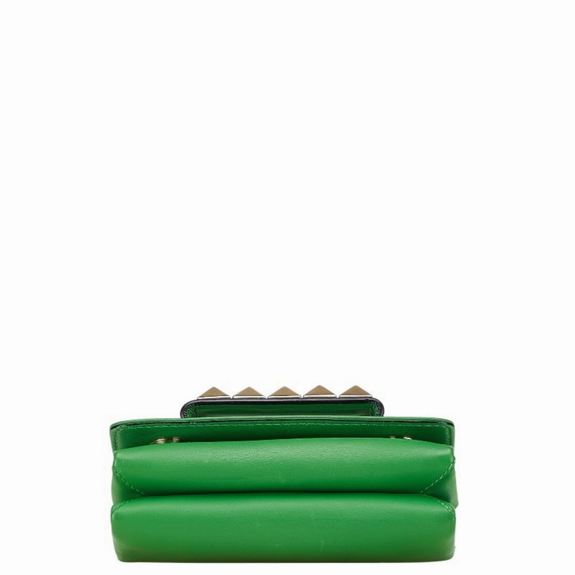 Valentino Leather Shoulder Bag (Pre-Owned)