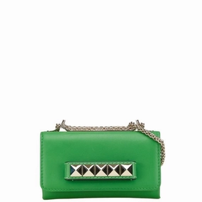 Valentino Leather Shoulder Bag (Pre-Owned)