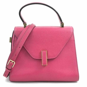 Valextra Leather Handbag Shoulder Bag (Pre-Owned)