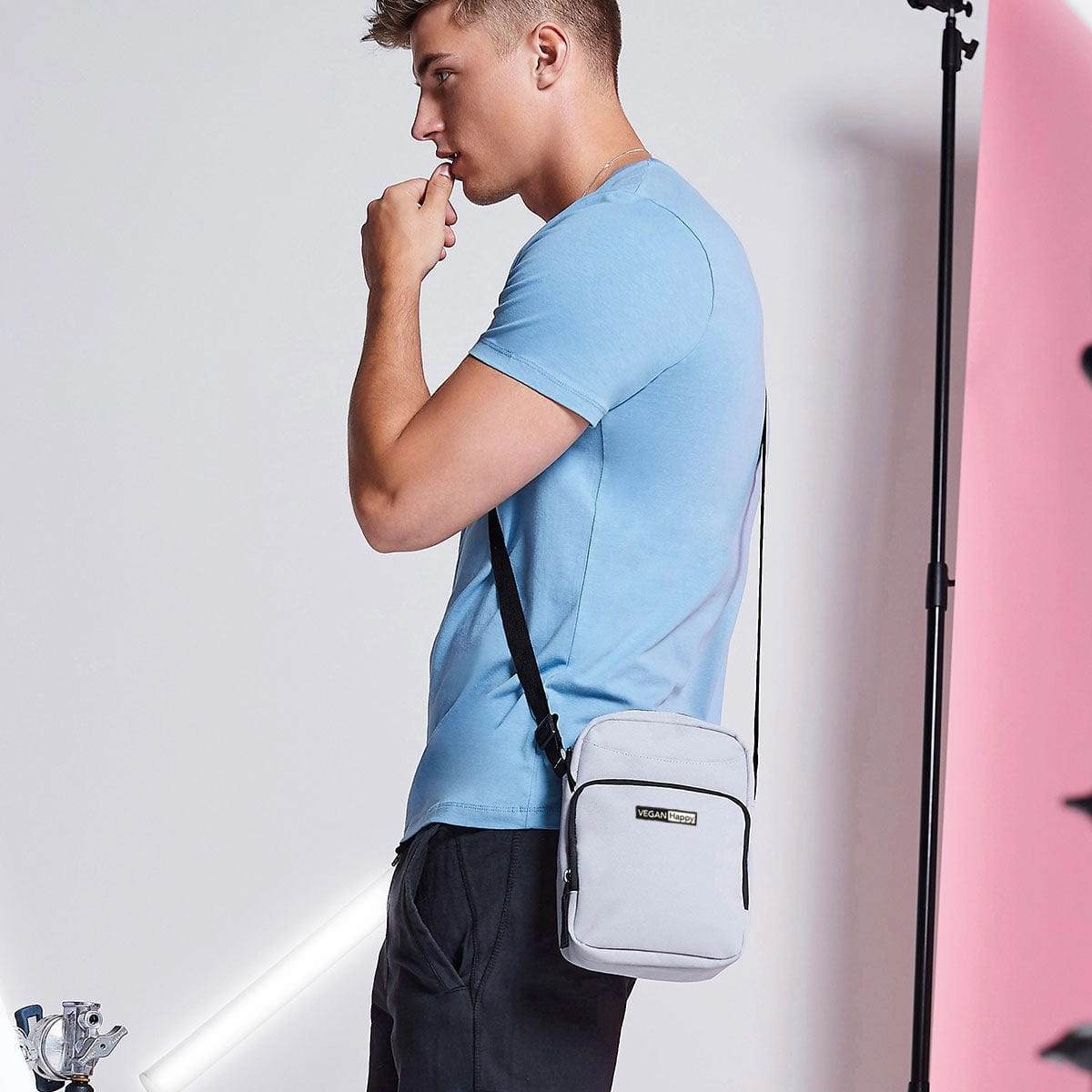 Vegan Crossbody Bag | Multiple Colours