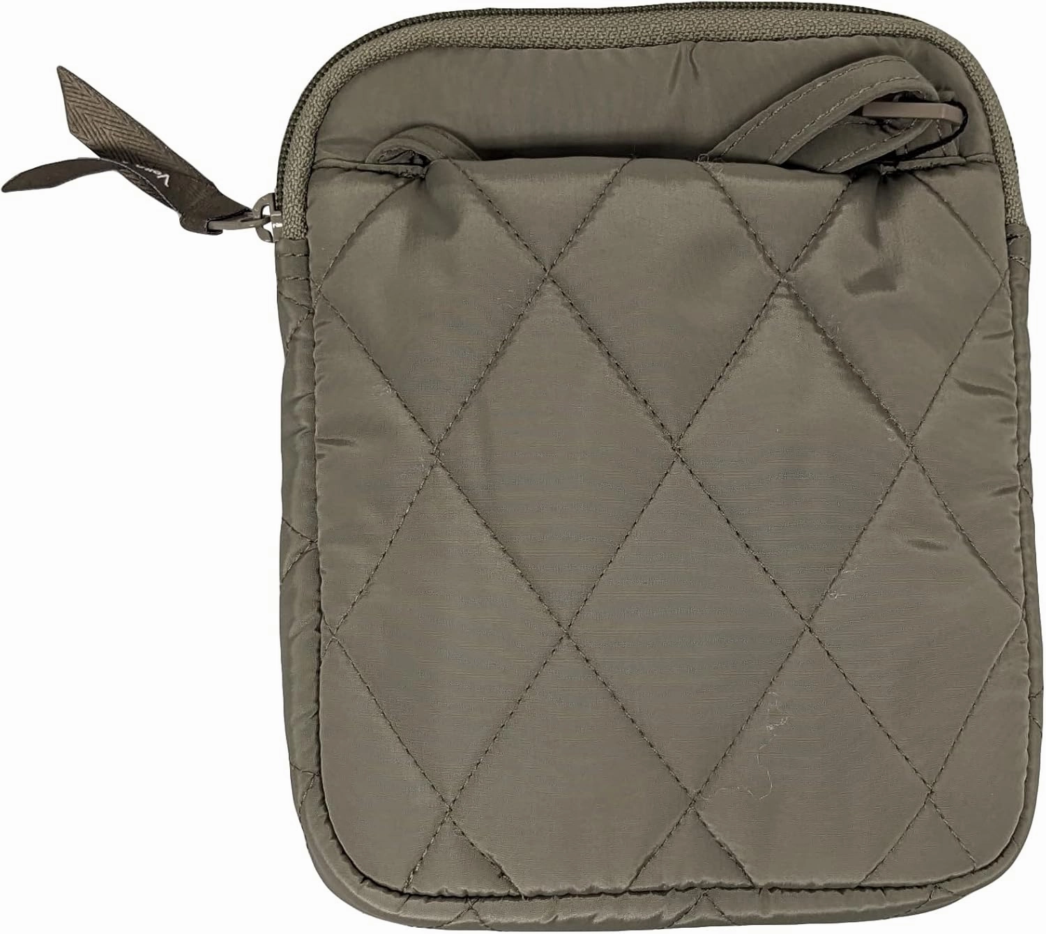 Vera Bradley Cotton Mini Hipster Crossbody Purse with RFID Protection, Sage