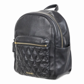 Vera Bradley Leighton Black Genuine Leather Backpack