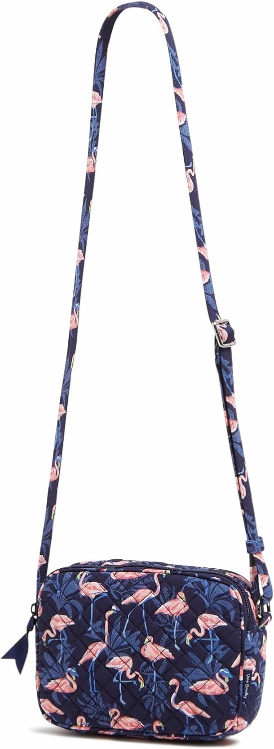Vera Bradley Women's Cotton Evie Crossbody Purse