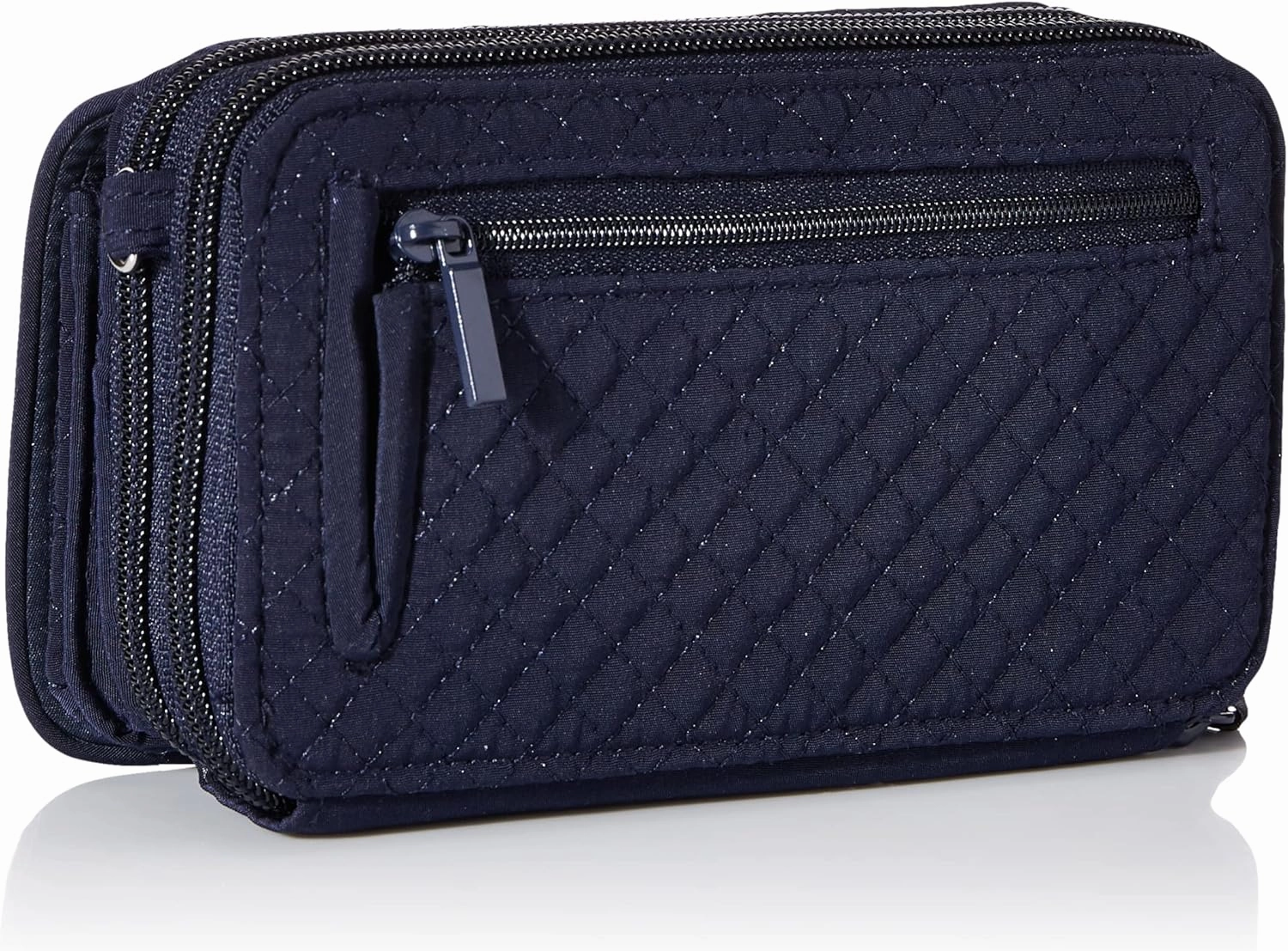 Vera Bradley Women's Microfiber All in One Crossbody Purse with RFID Protection