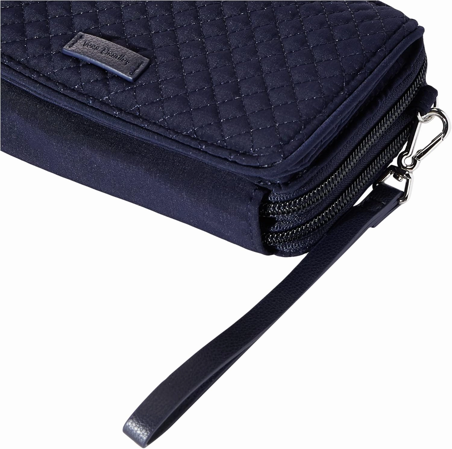 Vera Bradley Women's Microfiber All in One Crossbody Purse with RFID Protection