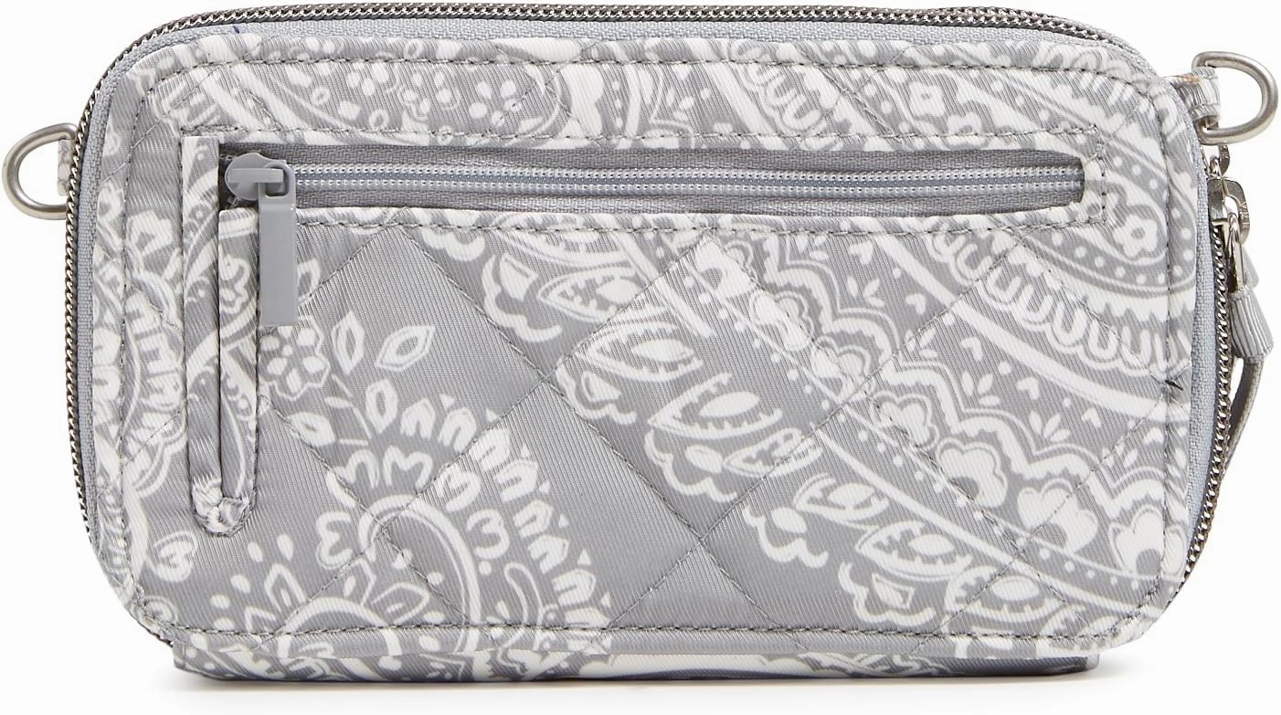 Vera Bradley Women's Performance Twill All in One Crossbody Purse with RFID Protection