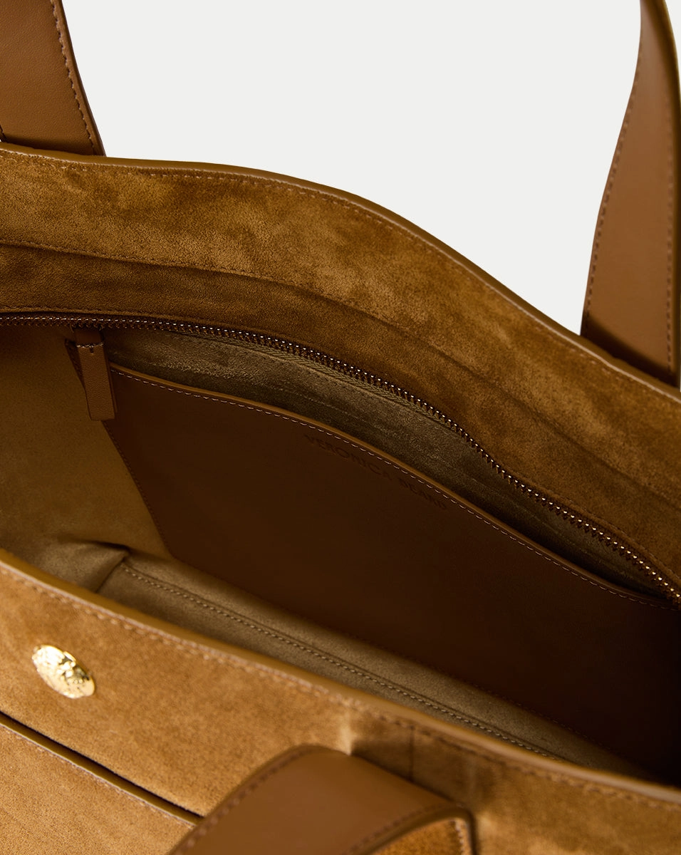 Veronica Beard Suede Grand Goody Bag