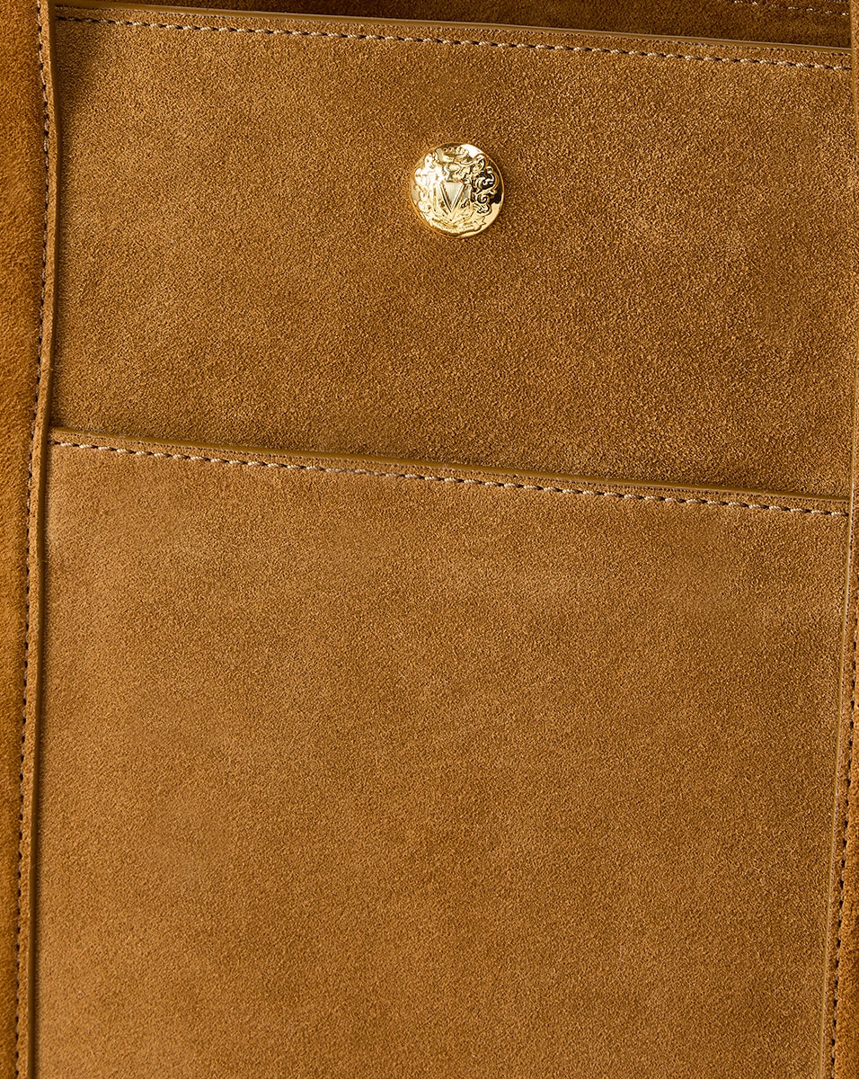 Veronica Beard Suede Grand Goody Bag
