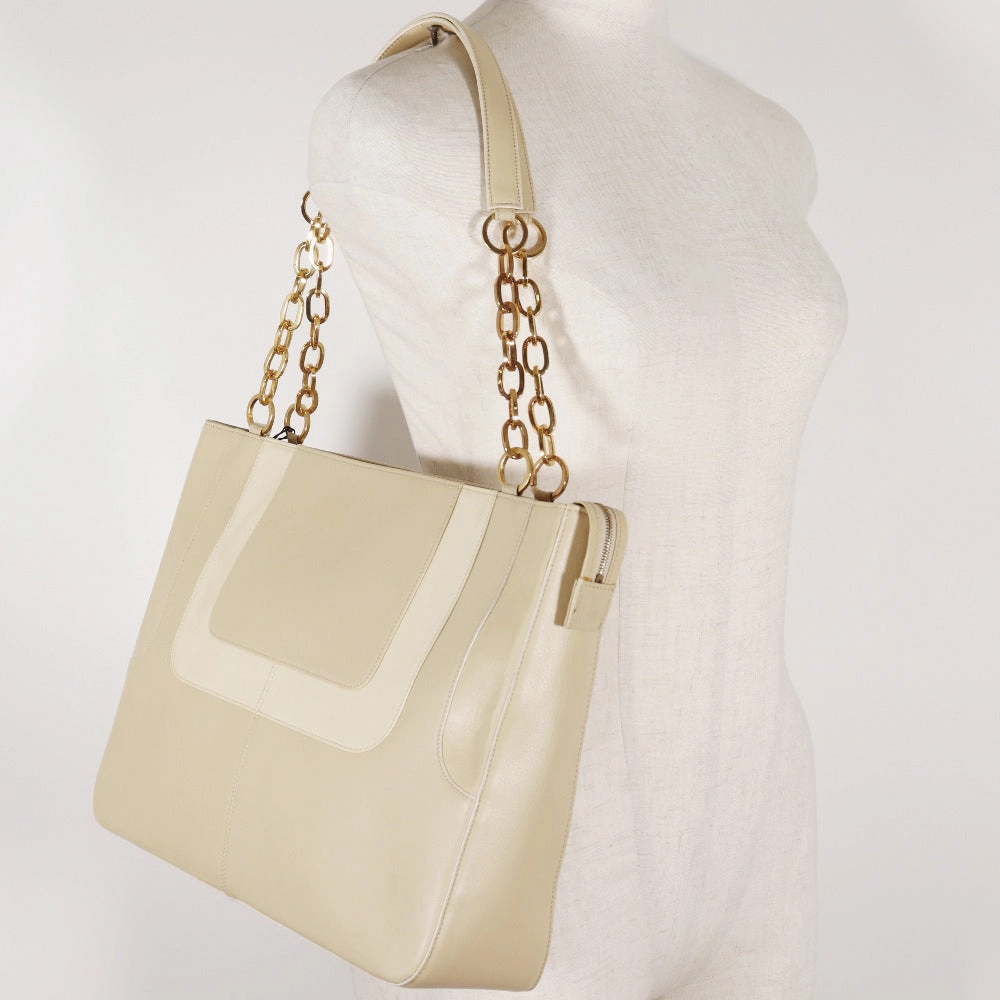 Versace  Leather Shoulder Bag (Pre-Owned)