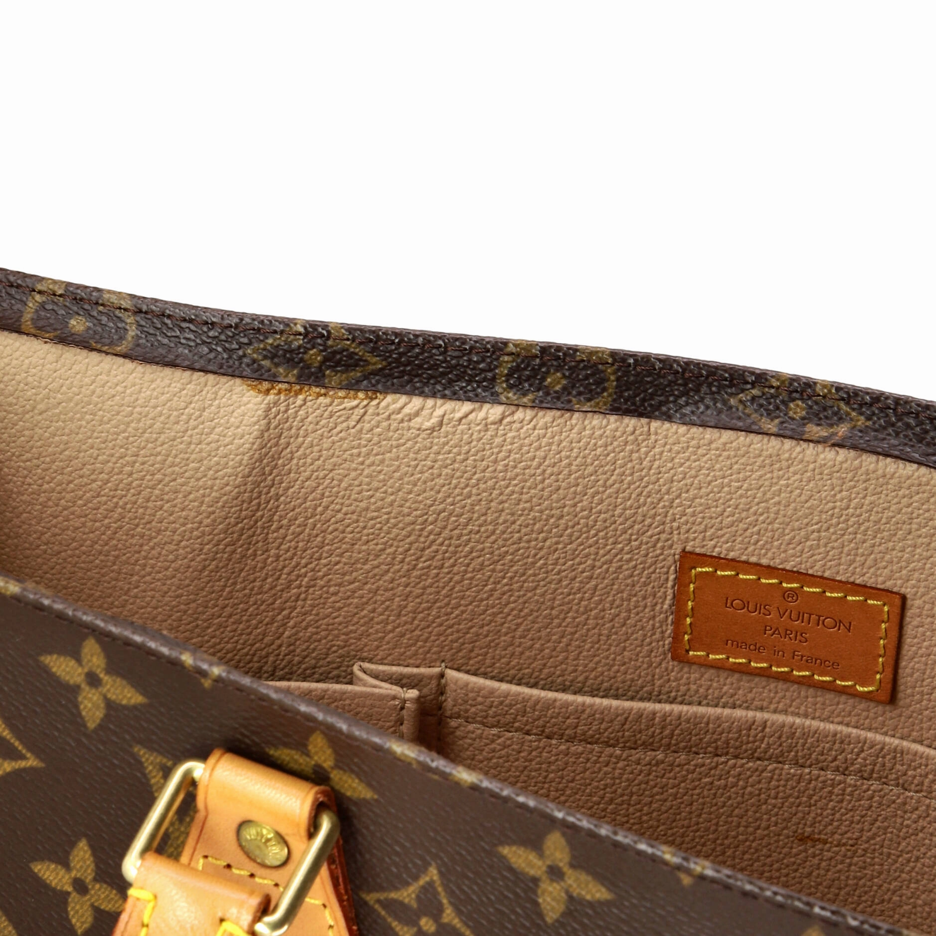 Vintage Sac Plat Bag Monogram Canvas