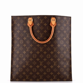Vintage Sac Plat Bag Monogram Canvas