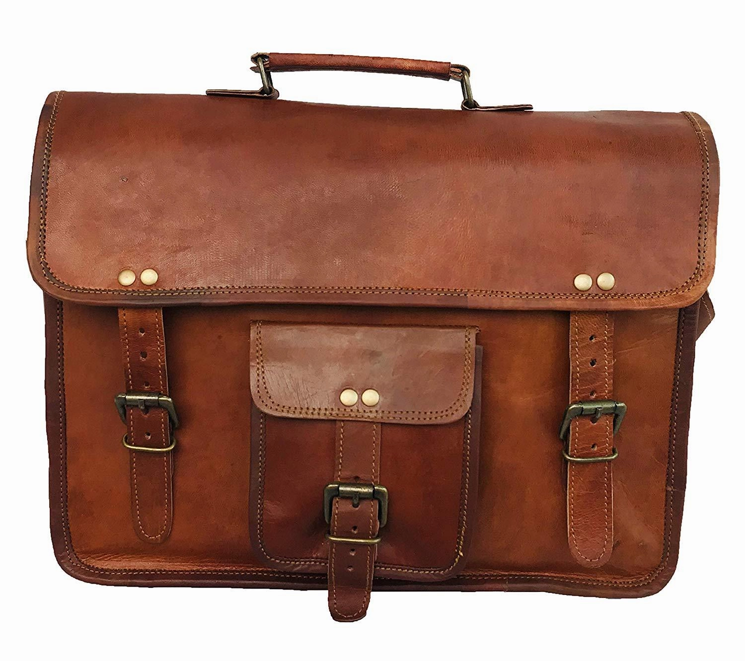 Vintage Satchel Messenger Bag