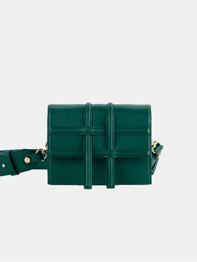Voyager Vegan Italian Grape Leather Convertible Crossbody | Botanical