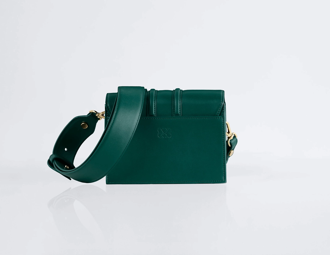 Voyager Vegan Italian Grape Leather Convertible Crossbody | Botanical