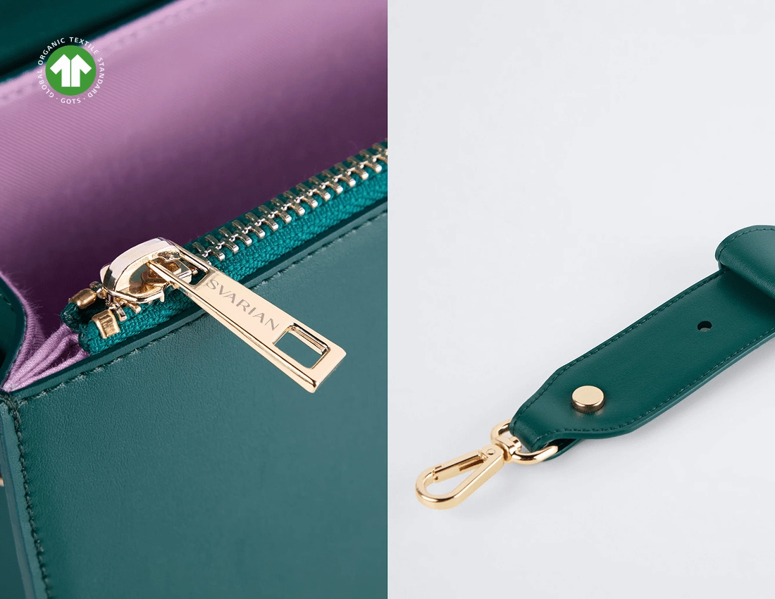 Voyager Vegan Italian Grape Leather Convertible Crossbody | Botanical