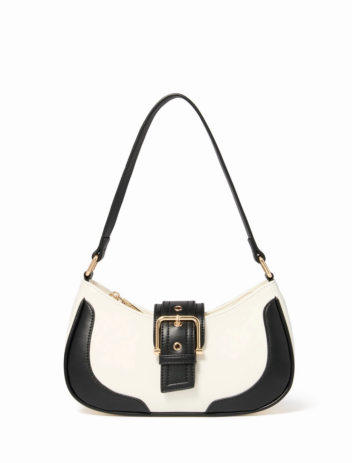 Wendy Panel Buckle Shoulder Bag