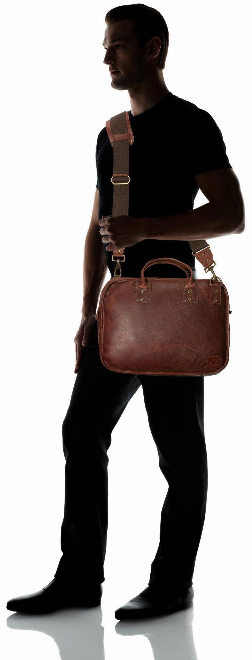 Will Leather Goods Men's Hank Portfolio Briefcase