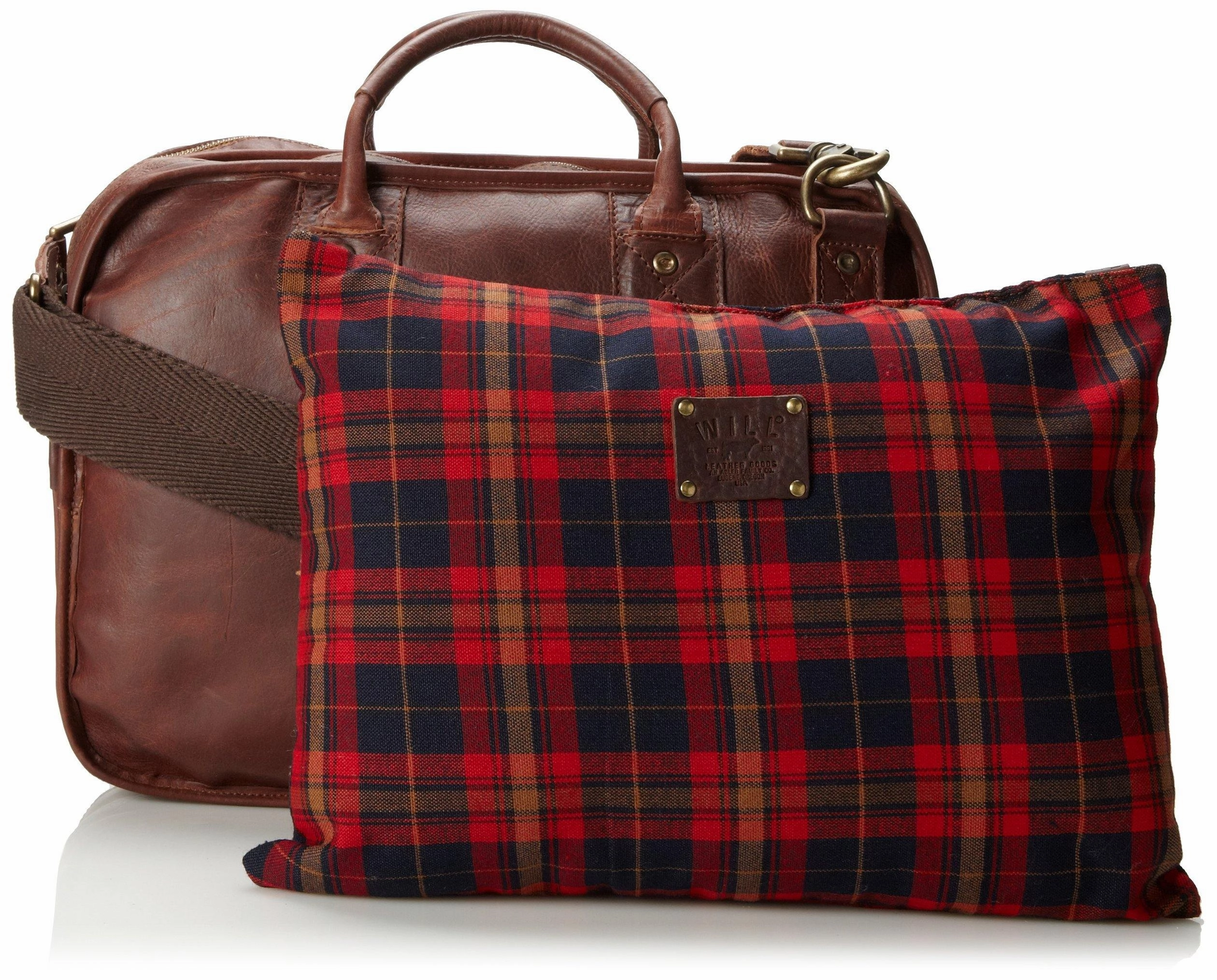 Will Leather Goods Men's Hank Portfolio Briefcase