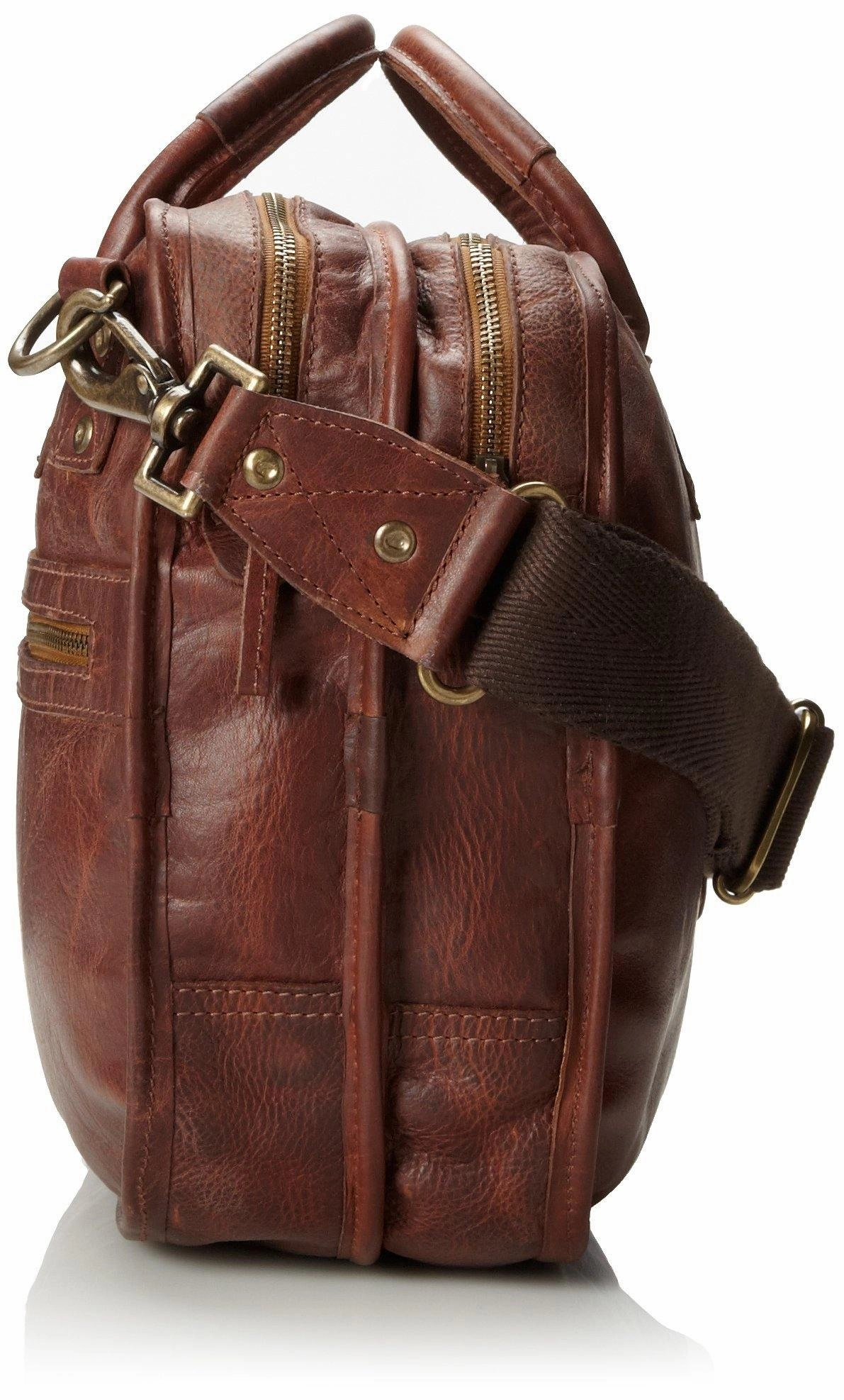 Will Leather Goods Men's Hank Portfolio Briefcase