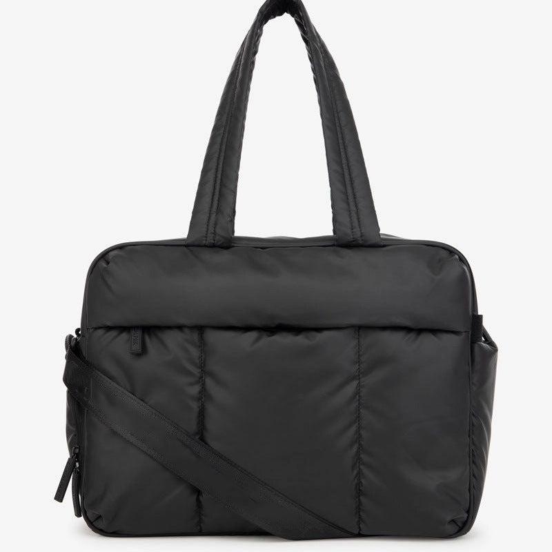 Winter Puffer Cotton Tote Bag