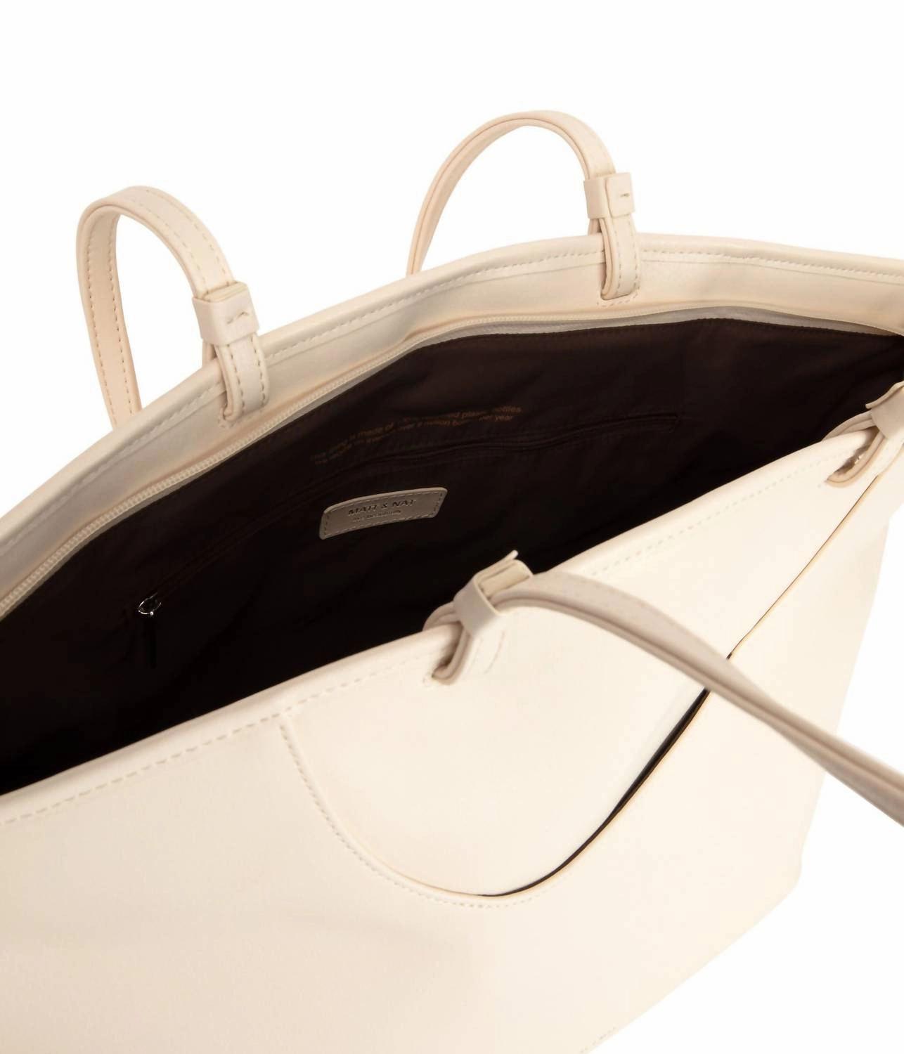 Women's Allie Vegan Tote Bag In Macadamia