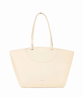 Women's Allie Vegan Tote Bag In Macadamia