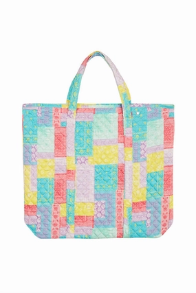 Women's Amalfi Patchwork Tote Bag In Multi