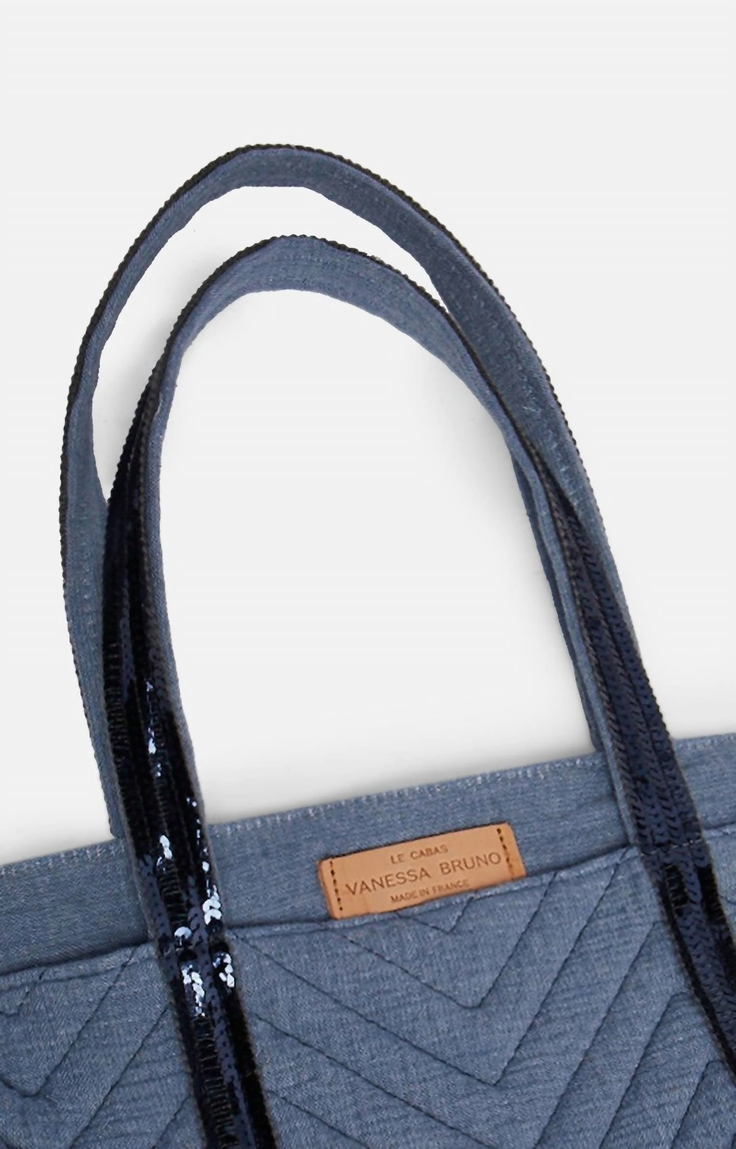 Women's Cabas Tote Bag - Large In Chambray