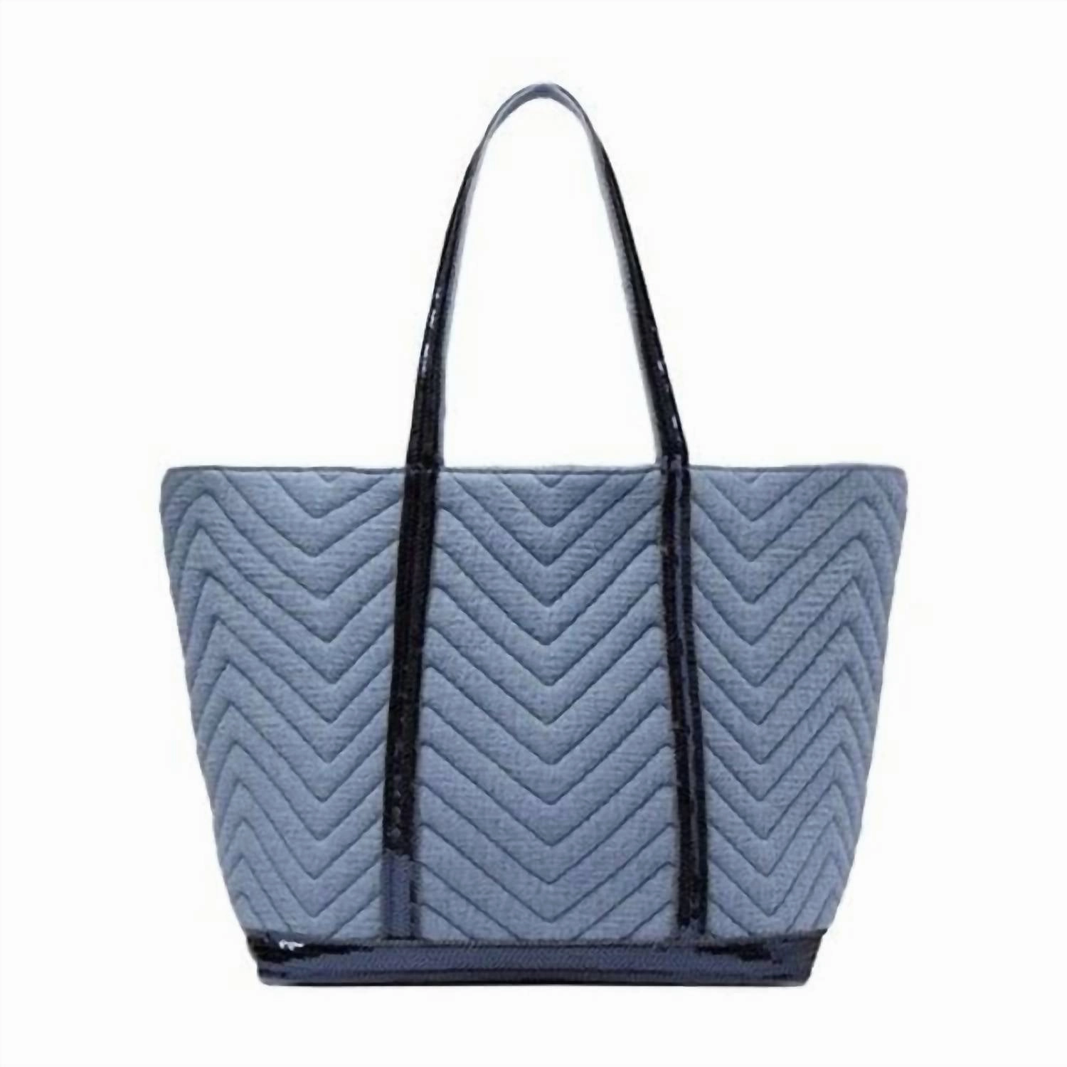 Women's Cabas Tote Bag - Large In Chambray