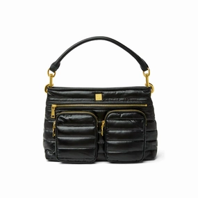 Women's Downtown Diva Bag In Pearl Black