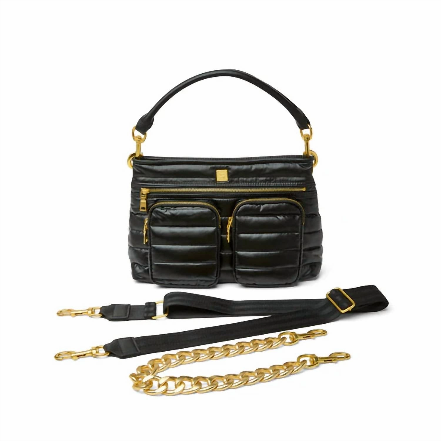 Women's Downtown Diva Bag In Pearl Black