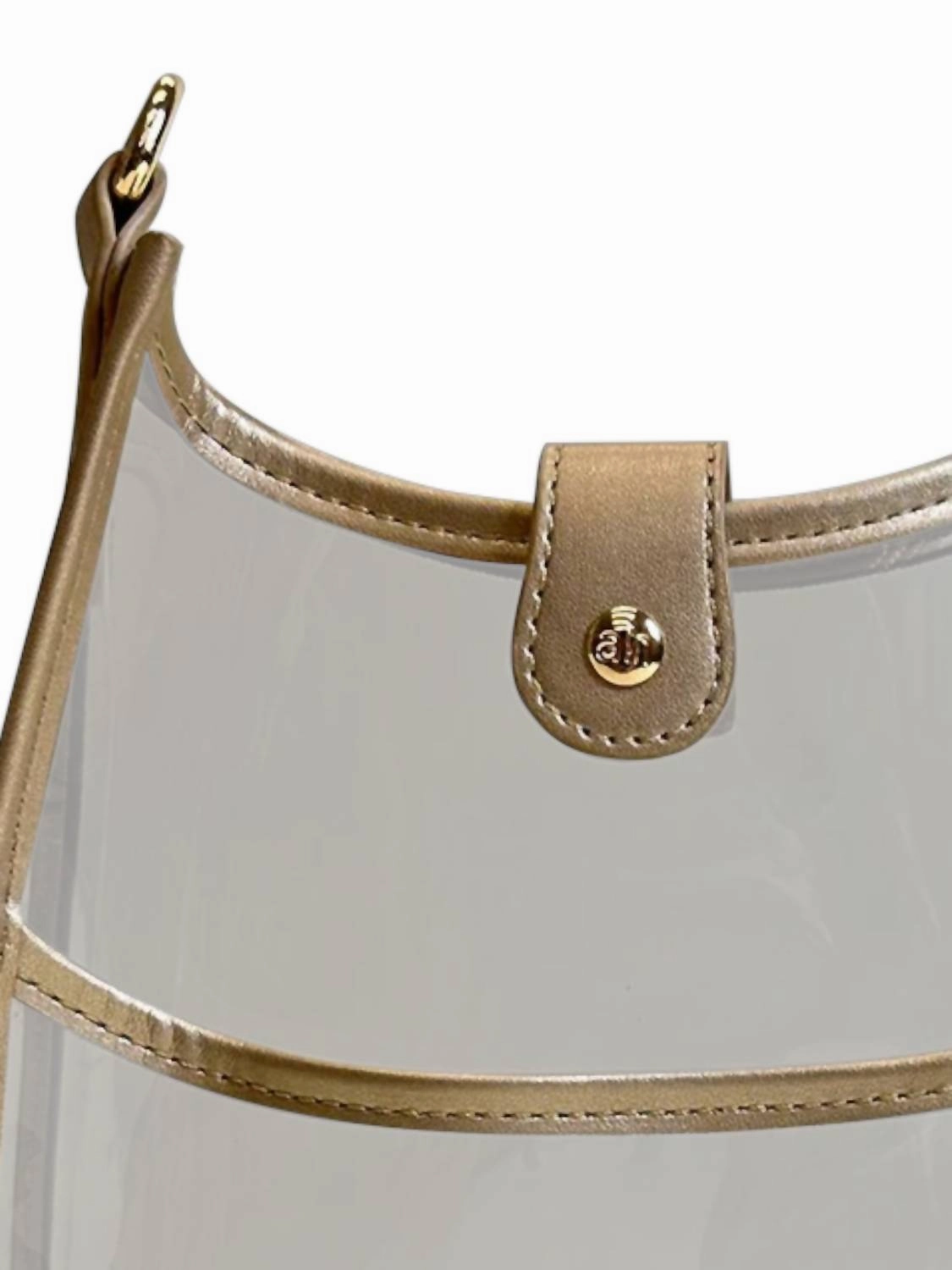 Women's Game Day Mini Messenger Bag In Gold Trim