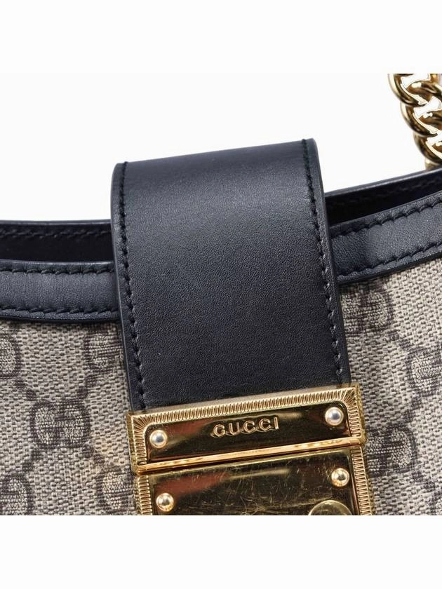 Women s GG Supreme Paddle Lock Shoulder Bag