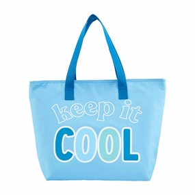 Women's Keep It Cool Cooler Tote Bag In Blue