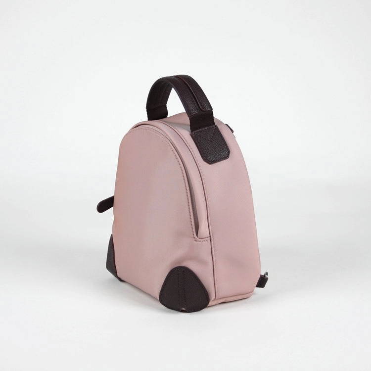 Womens Nylon Small Backpack Purse Gray&Yellow Convertible Crossbody Bag Nylon Backpack Shoulder Bag for Ladies