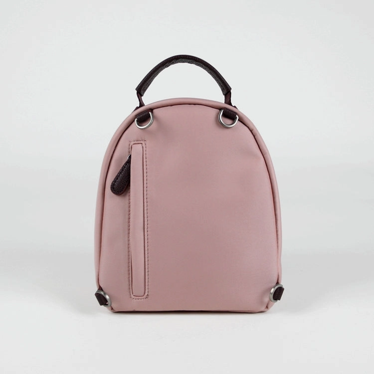 Womens Nylon Small Backpack Purse Light Gray Convertible Crossbody Bag Nylon Backpack Shoulder Bag for Ladies